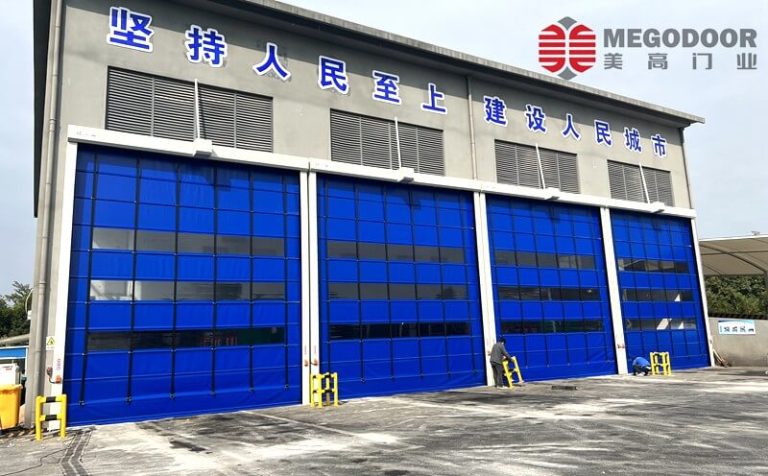 芜湖市垃圾处理中心安装堆积式快速门缩略图 芜湖市垃圾处理中心安装堆积式快速门缩略图