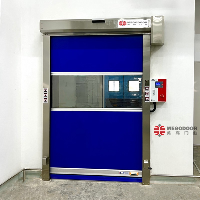 杭州双门互锁快速卷帘门插图1