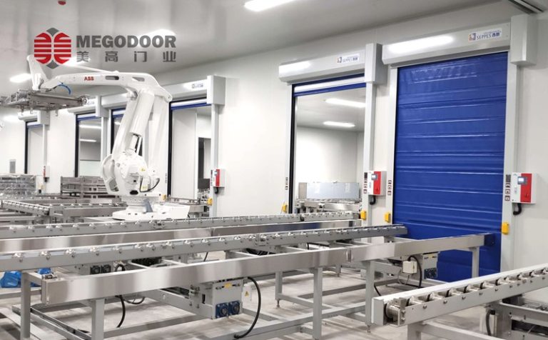 杭州流水线专用自动快速卷帘门——高效、智能、安全的自动化通行解决方案缩略图