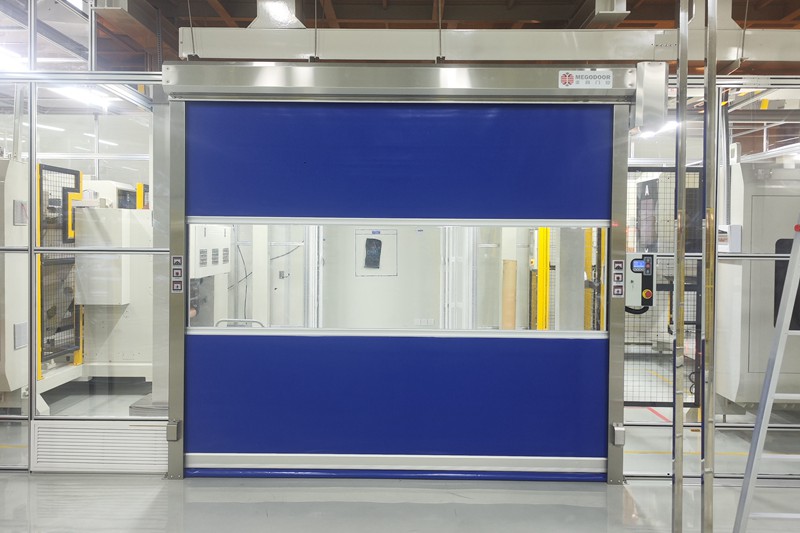 杭州工厂隔音防尘快速卷帘门：智能化环境控制解决方案缩略图