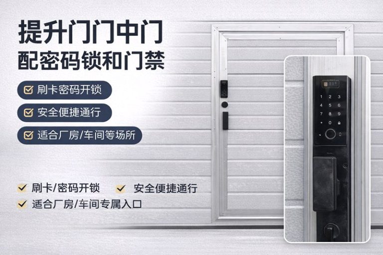 杭州可以配门禁或者密码锁的提升门缩略图