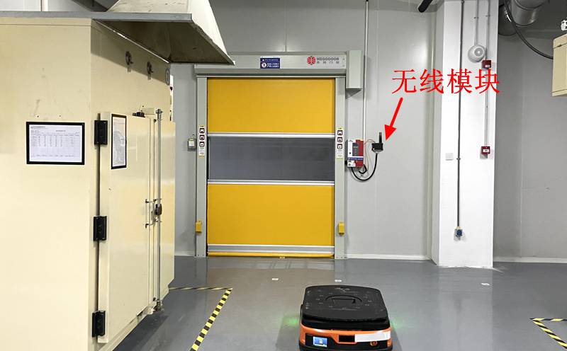 杭州风淋门AGV改造方案：PVC快速门智能联动，实现无人化洁净通行插图1